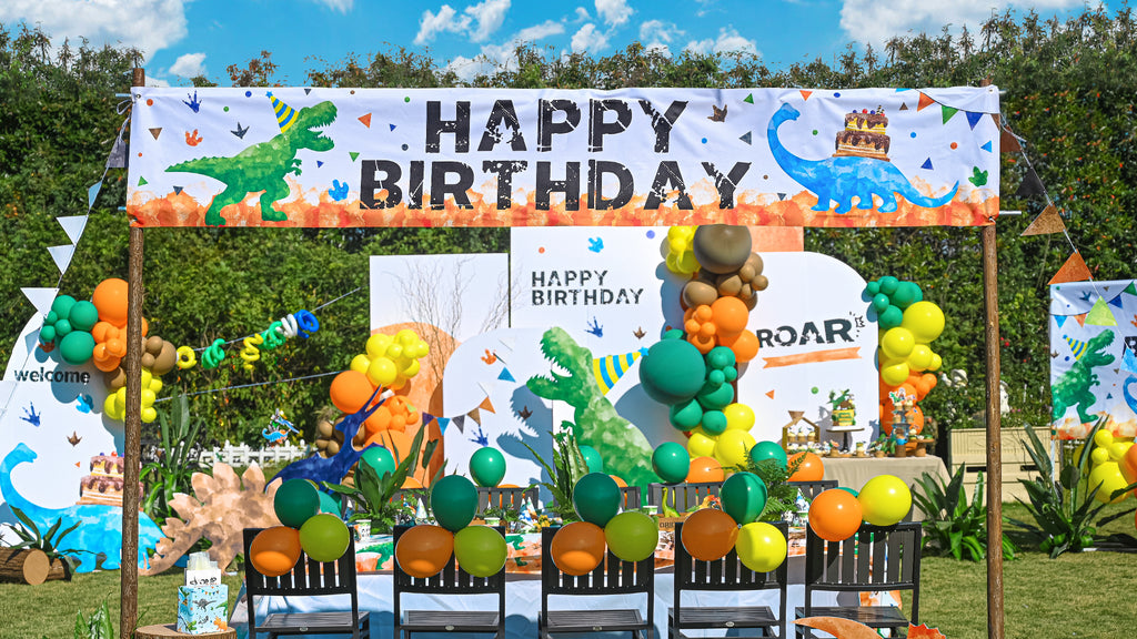 THE MOST COMPREHENSIVE KIDS' DINOSAUR BIRTHDAY PARTY TUTORIAL