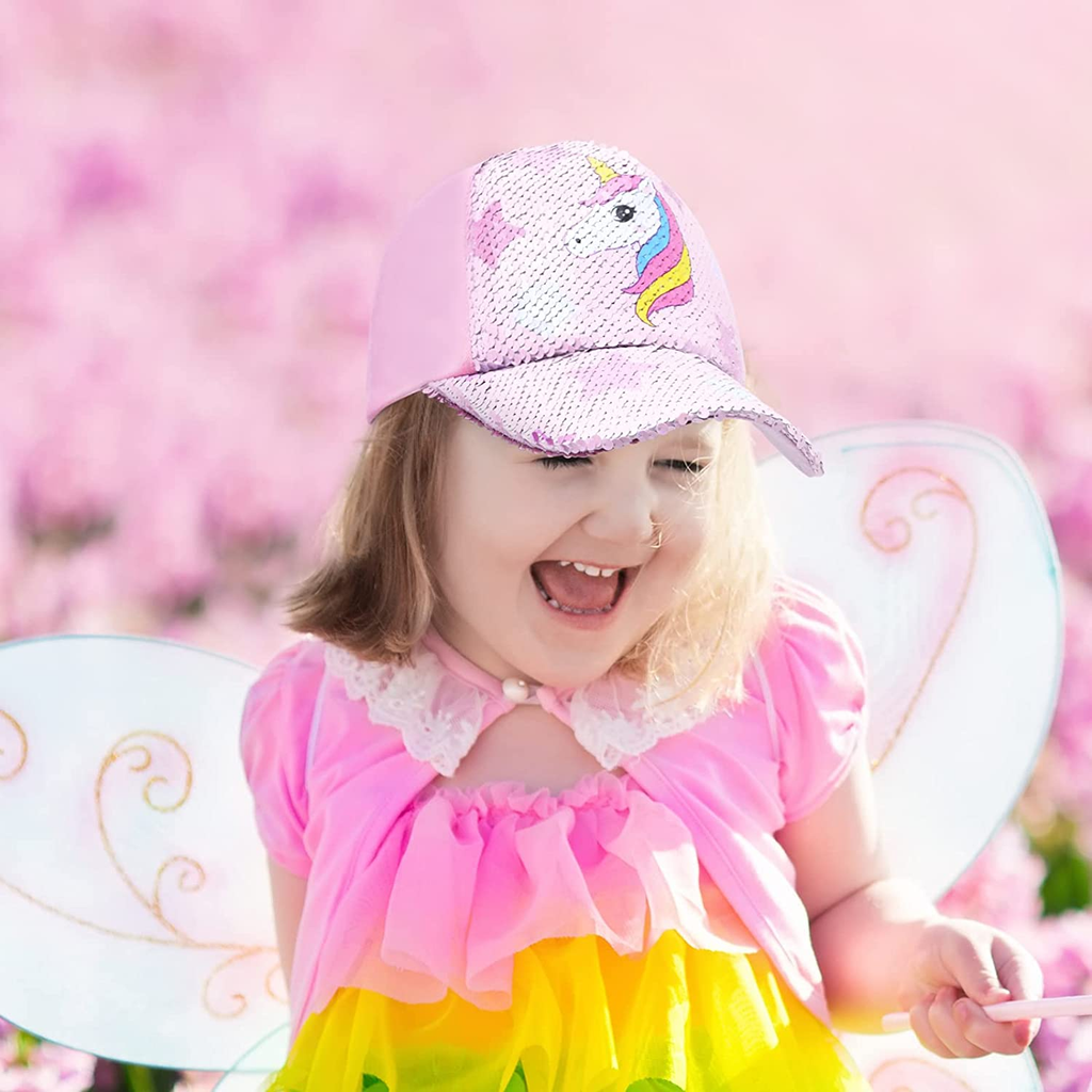 Toddler girl top baseball cap