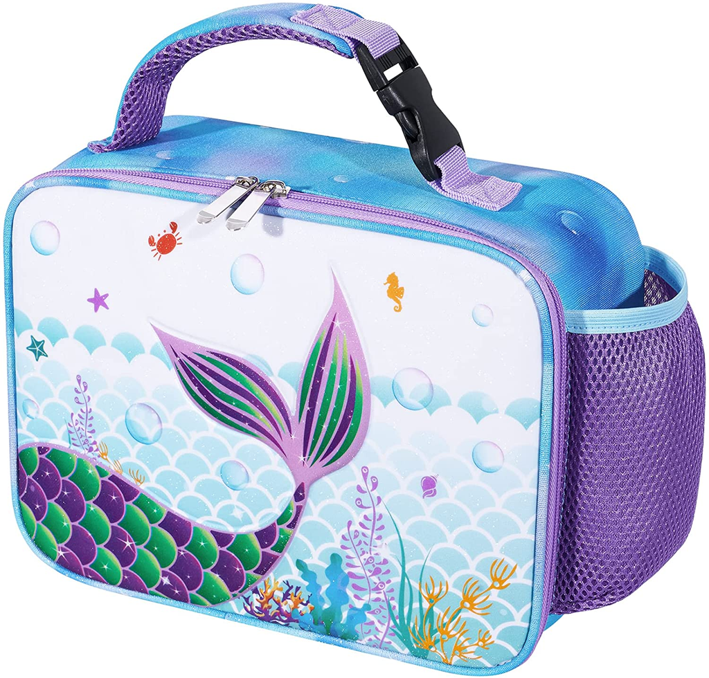 Mermaid top lunch tote