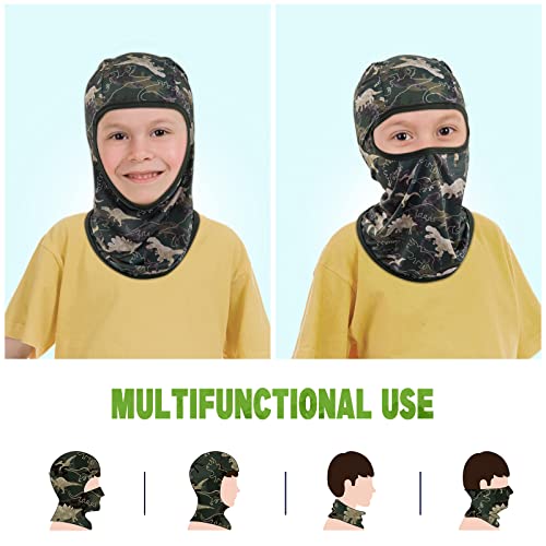 TuxCen Kids Neck Gaiter Bandana Face Mask Scarf Balaclava UV Prot