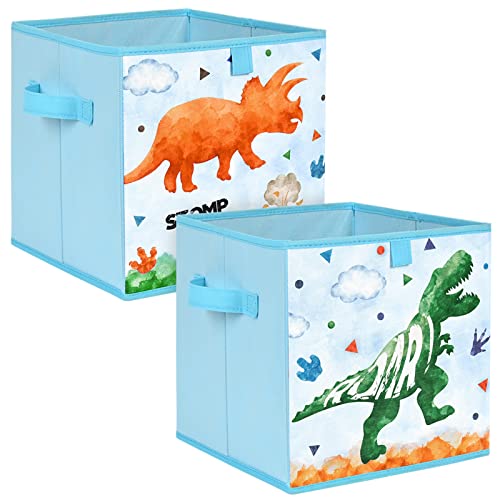 Dinosaur Cube Storage Bins (2 Pack)