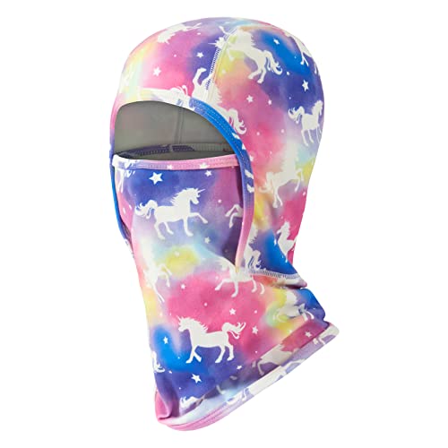 Unicorn Kids Balaclava Windproof Ski Face Warmer Neck Warmer for Boys Girls 3-10 Years Cold Weather Snowboarding Cycling Skiing Full Face Mask with Hood Balaclava Outdoor Sports Face Hat