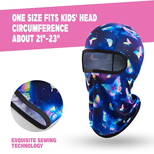 Kids Balaclava Face Mask Summer Ice Silk Full Face Cover UV