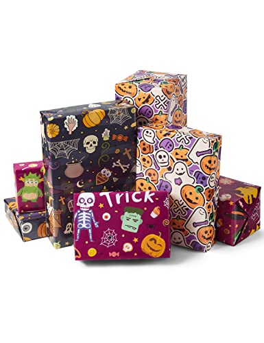 Halloween Wrapping Papers (10 Sheets)
