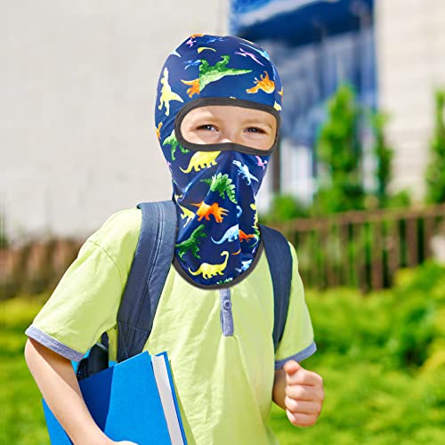 Kids Balaclava Face Mask Summer Ice Silk Full Face Cover UV Sun Protec –  WERNNSAI
